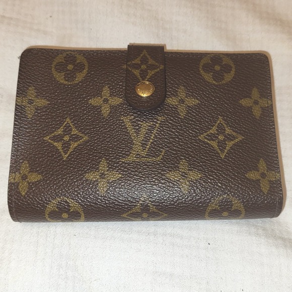 Louis Vuitton Authentic VTG Brown Monogram French Kisslock Wallet - Picture 3 of 13